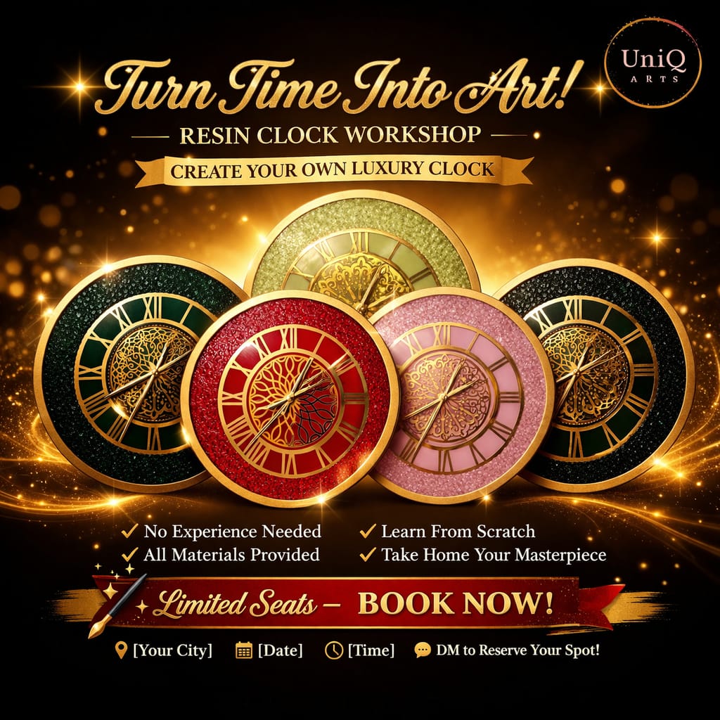 Uniq Arts Resin Workshop