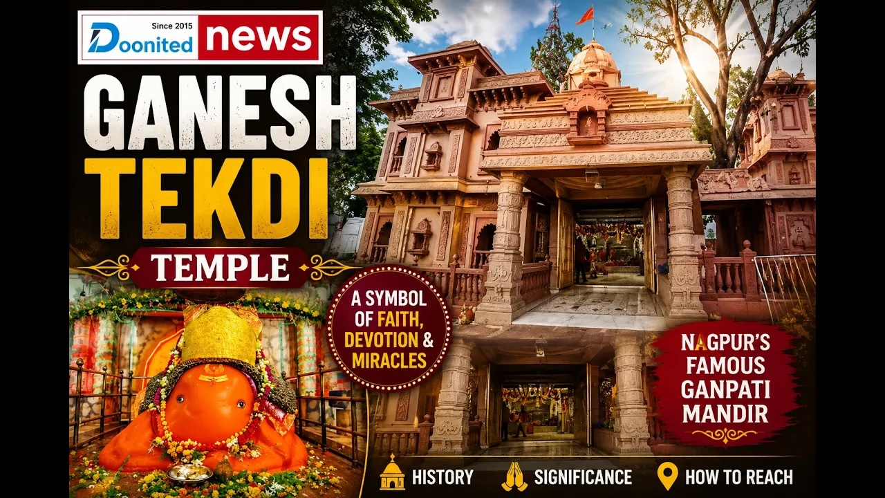 “Nagpur’s most powerful Ganpati temple that devotees believe fulfills wishes!”