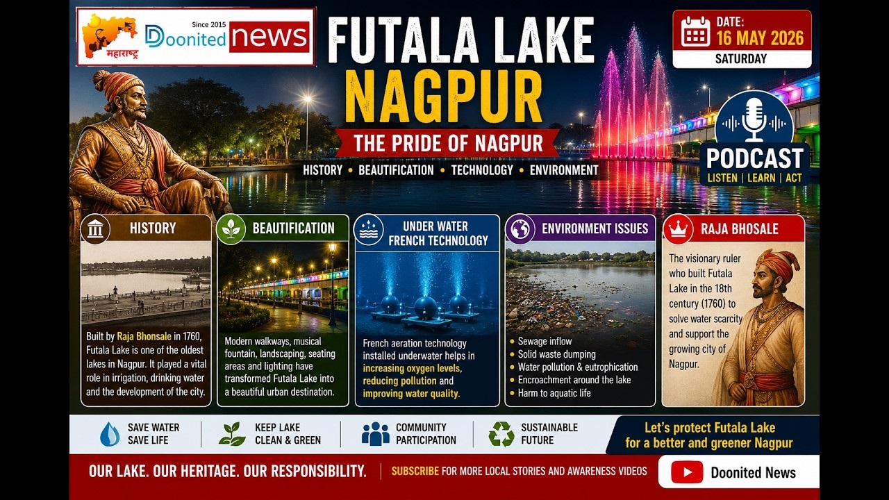Futala Lake is one of Nagpur’s most iconic and historic landmarks