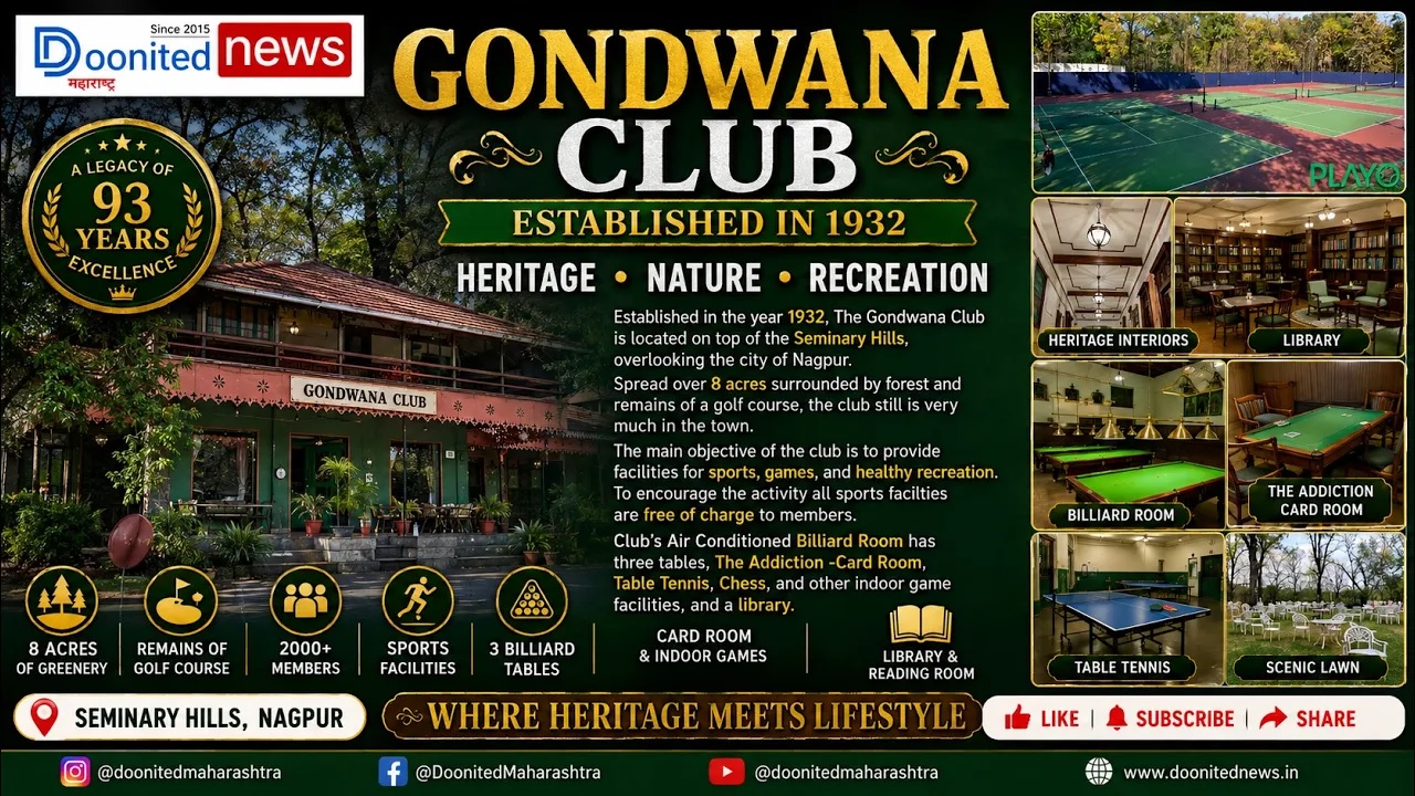 Gondwana Club Nagpur | Heritage, Recreation & Scenic Beauty Since 1932