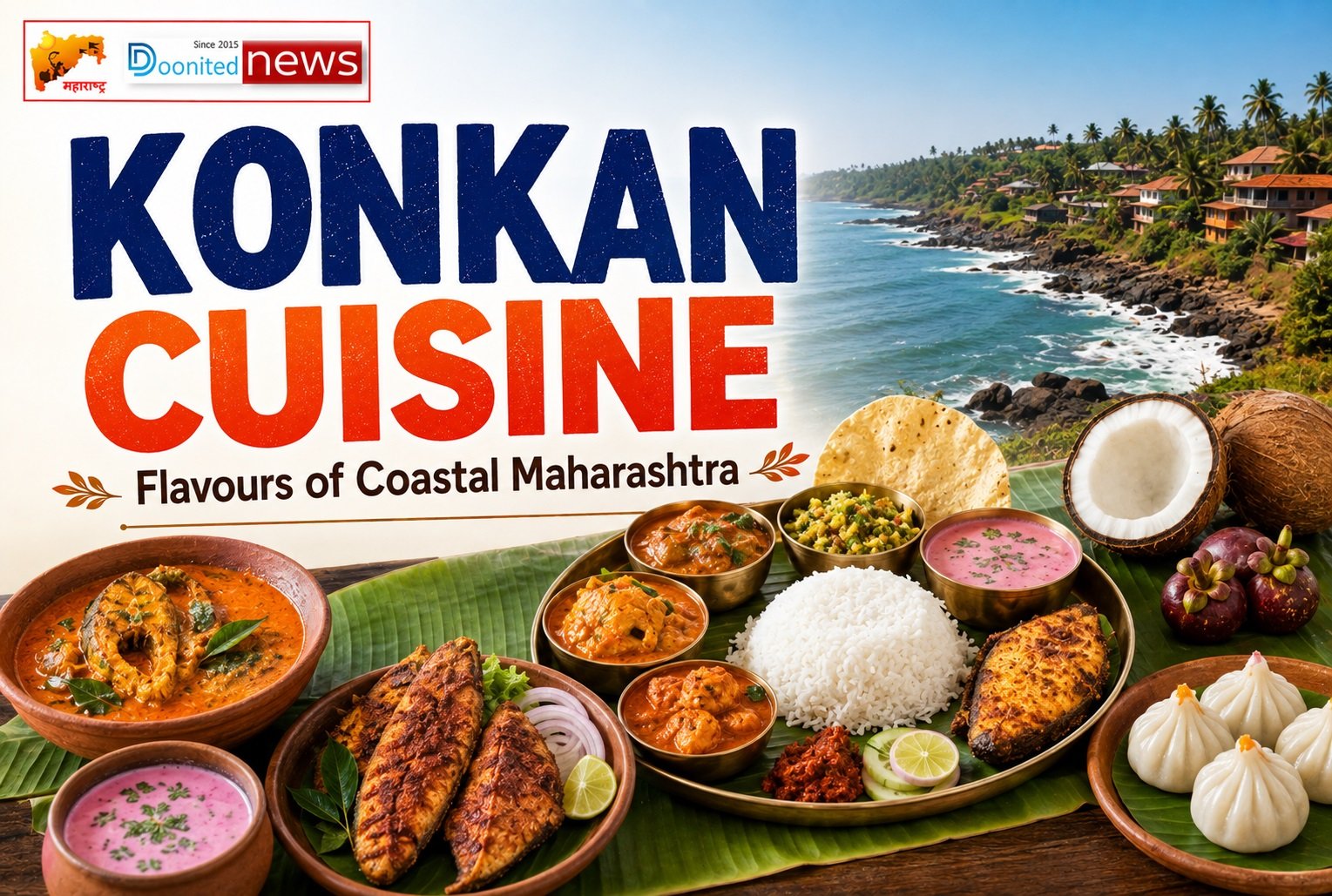 Konkan Cuisine: A Journey Through Coconut, Kokum, Seafood and the Soul of Coastal Maharashtra