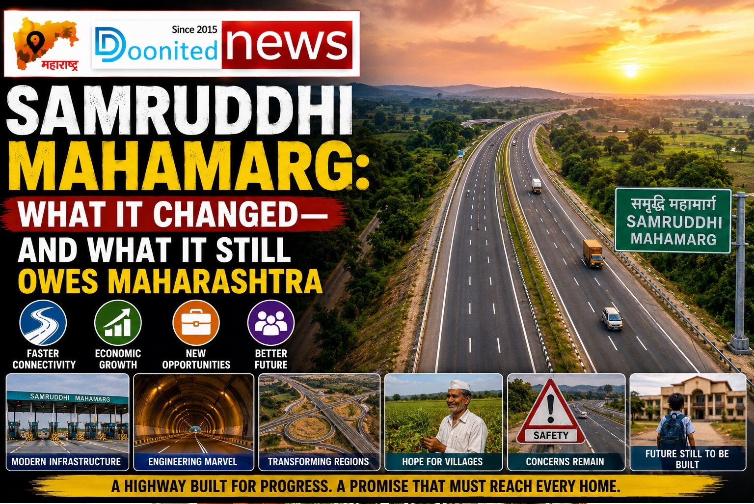 Samruddhi Mahamarg: What It Changed—and What It Still Owes Maharashtra