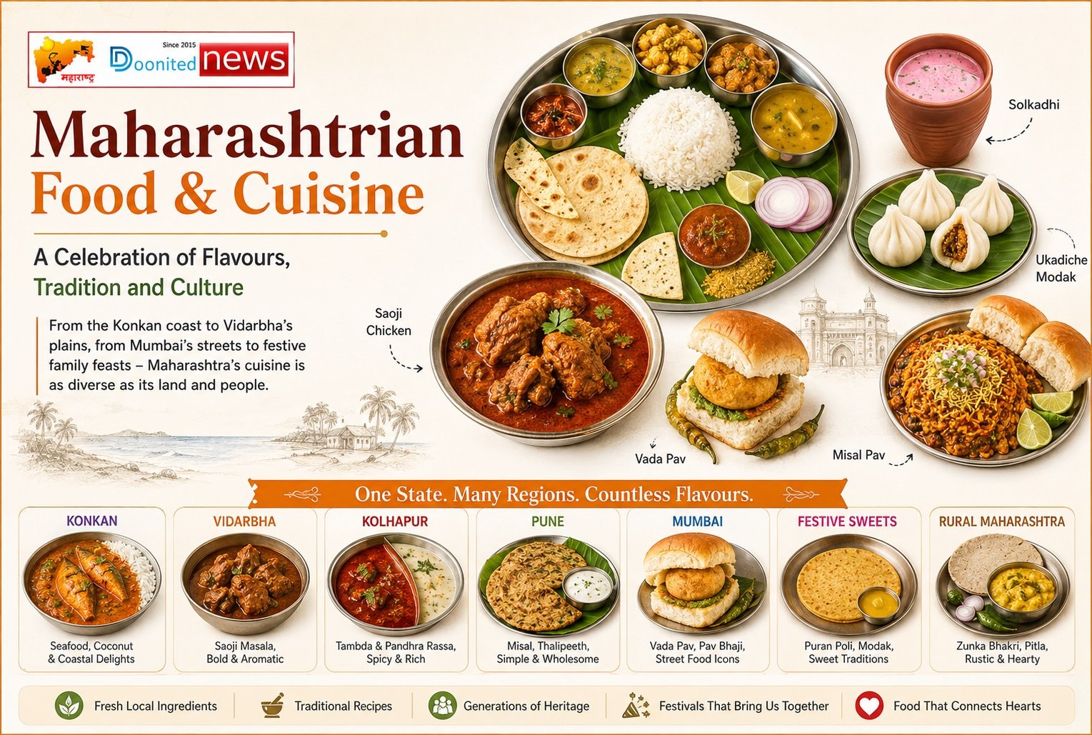 Maharashtrian Food and Cuisine: A Journey Through the Flavours of Maharashtra