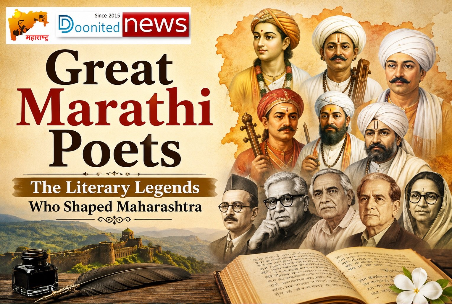 The Literary Legends Who Shaped Maharashtra