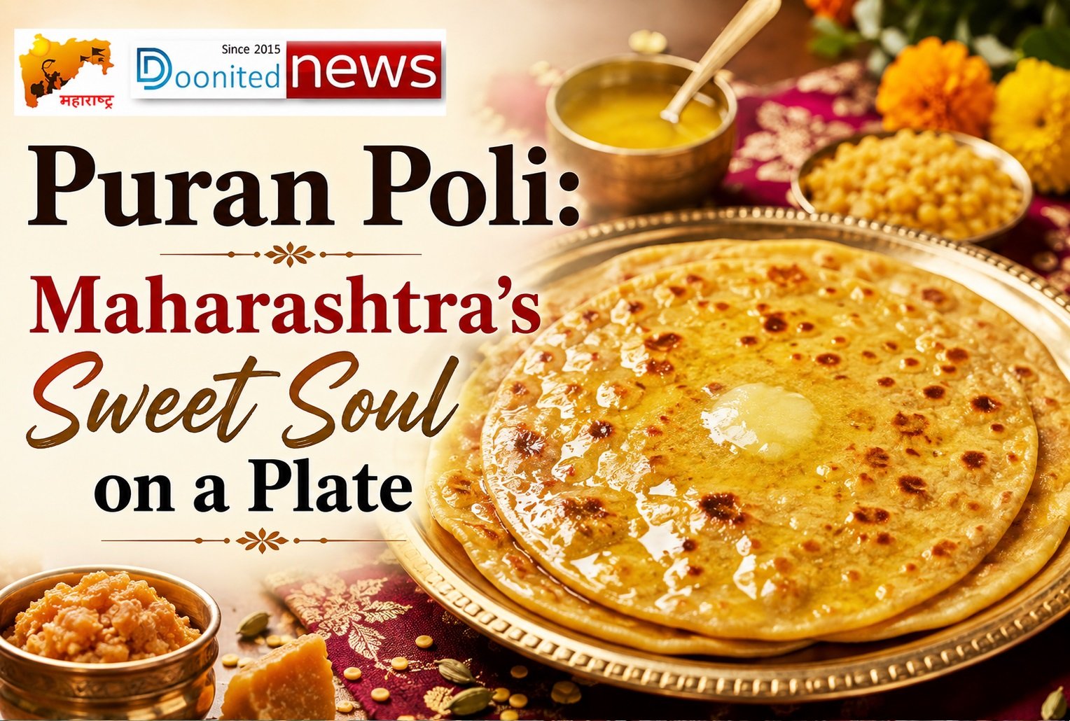 Puran Poli: Maharashtra’s Sweet Soul on a Plate | History, Tradition & Authentic Recipe