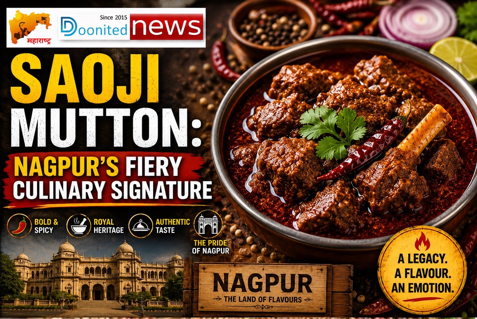 Saoji Mutton: Nagpur’s Fiery Culinary Signature