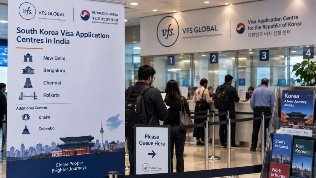 4 VFS Centres Now Available for Indian Applicants
