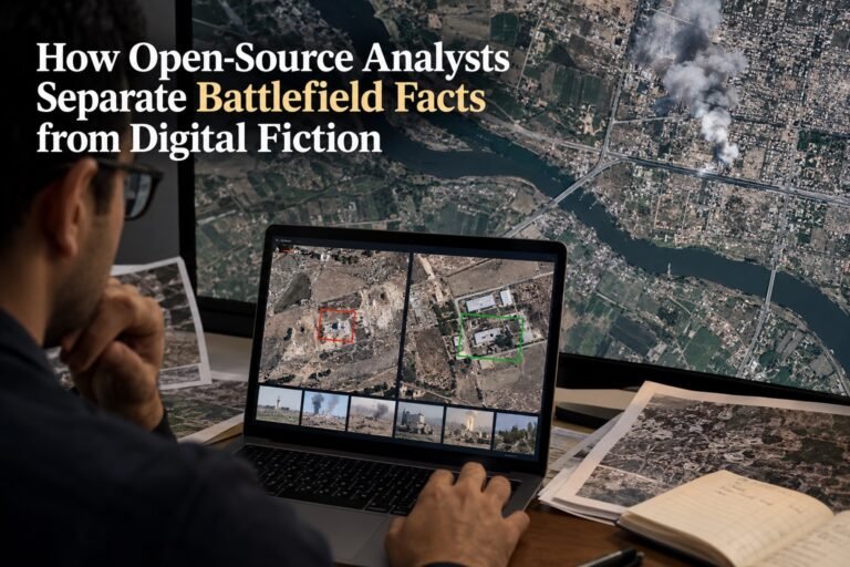 Military OSINT Verification: Battlefield Facts from Digital Fiction