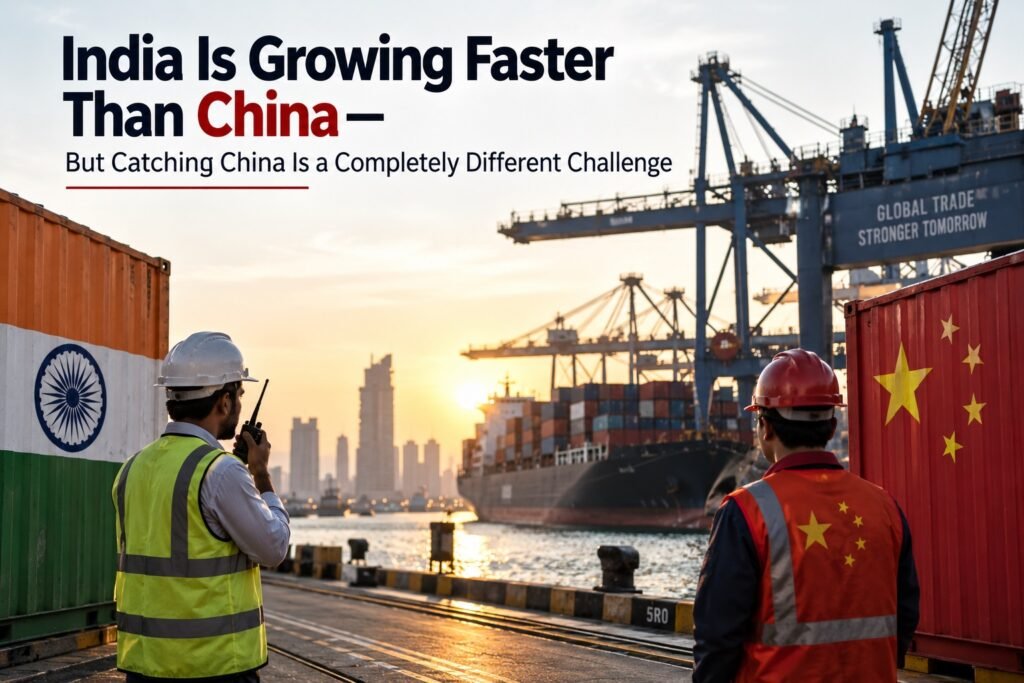 Catching China Is a Completely Different Challenge For India