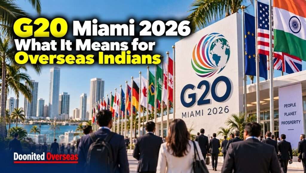 G20 Miami Summit 2026: What It Could Mean for Overseas Indians