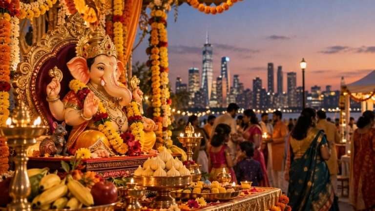 Ganesh Chaturthi 2026 USA: Indian Diaspora Celebrates Amid Security Concerns