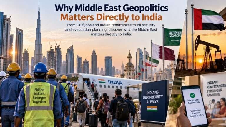 India Gulf Relationship: Jobs, Remittances, Oil and Indian Families