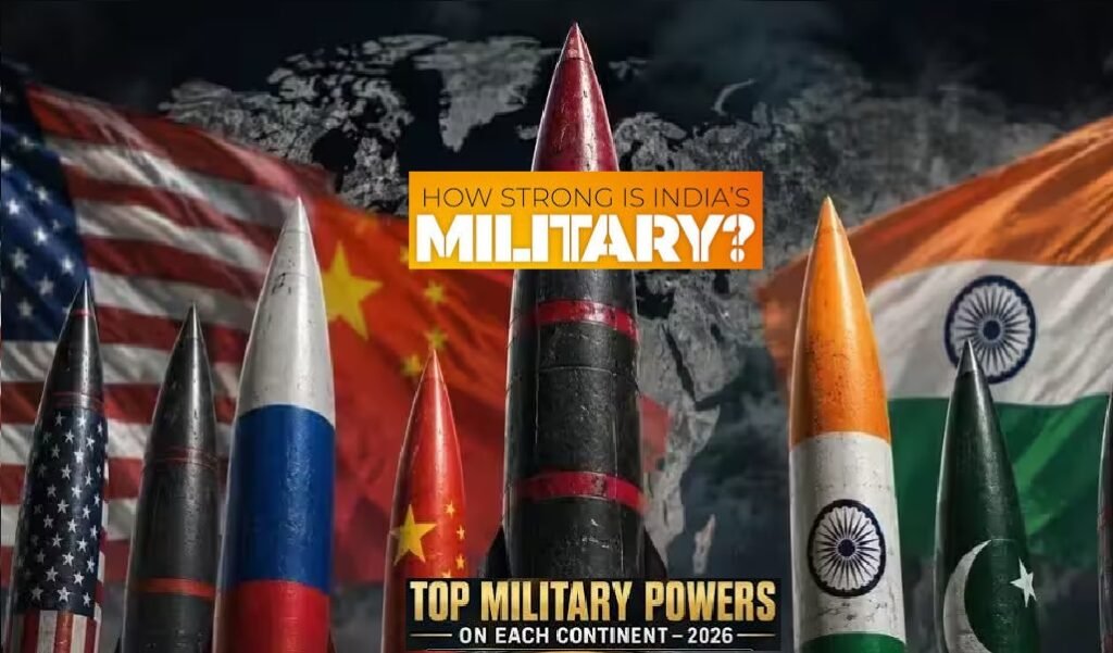 India Is No. 4 in the World’s Military Strength Ranking