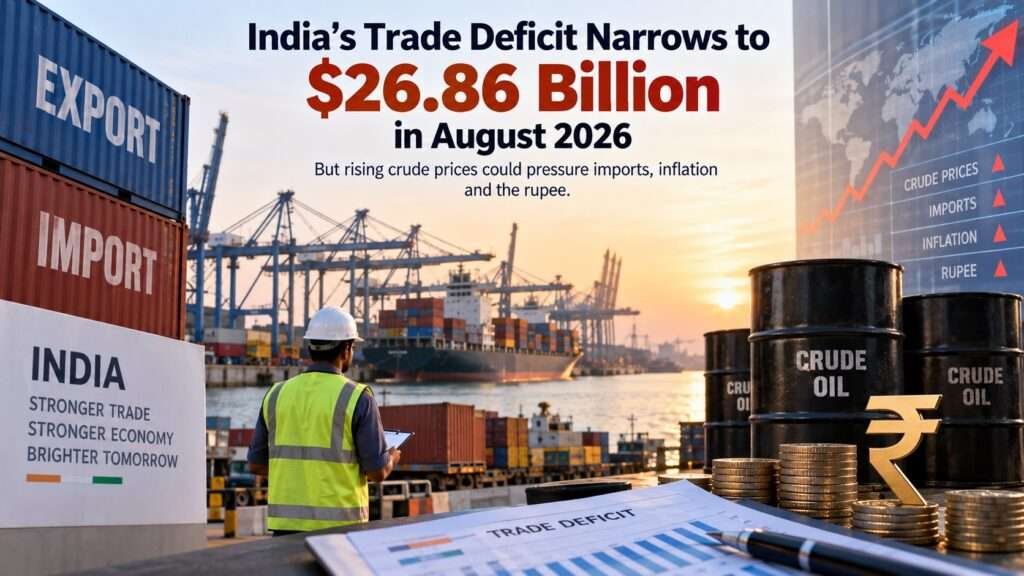 India Trade Deficit August 2026: Why Oil Is the New Risk