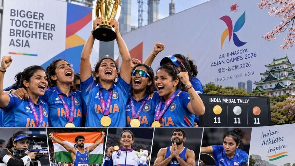 Asian Games 2026: India Medals, Gold & Winners List