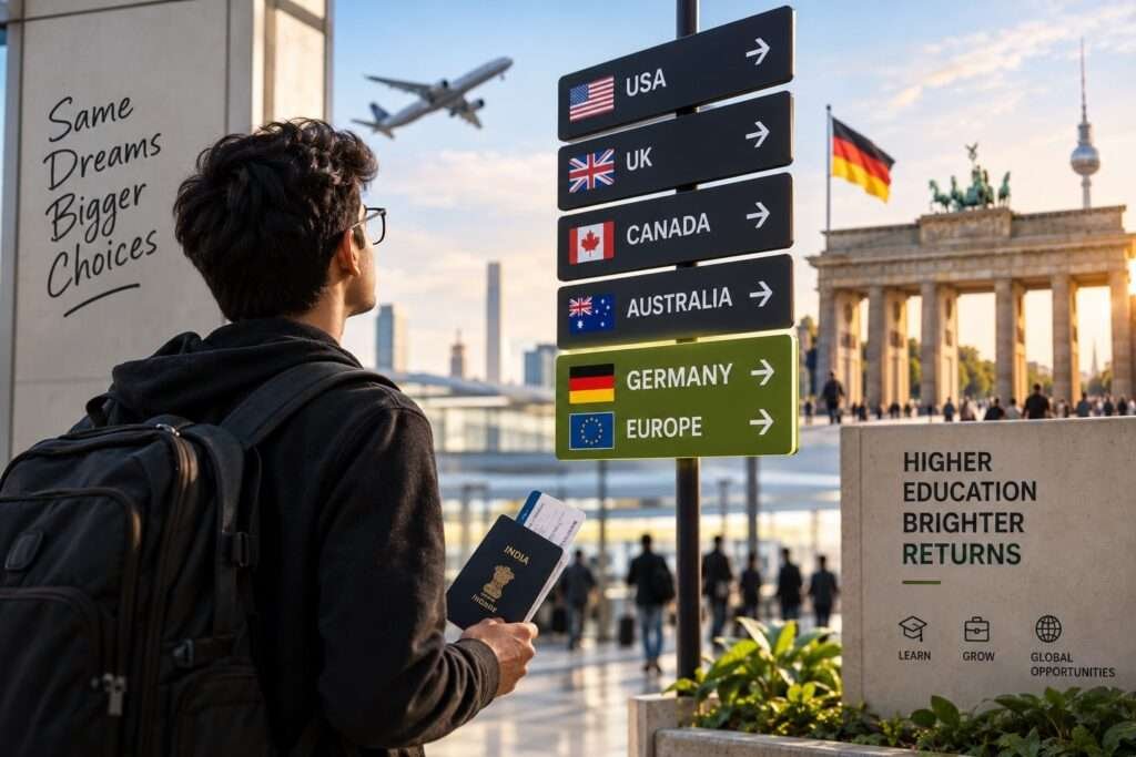 Indian Students Study Abroad: Why ROI Is Replacing the Big Four