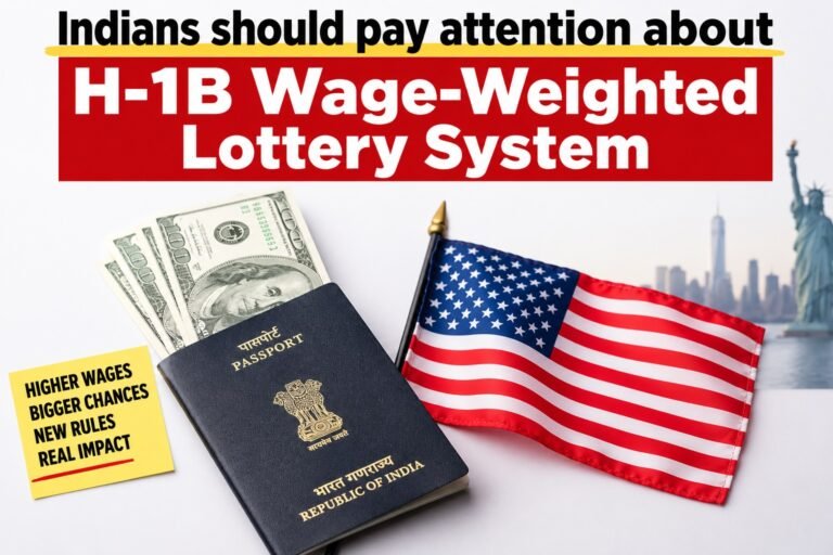 Indians should pay attention about, H-1B Wage-Weighted Lottery System