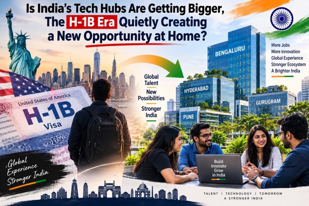 Is India’s Tech Hubs Are Getting Bigger