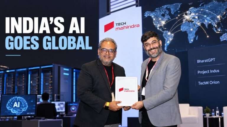 India-Built AI Goes Global: Tech Mahindra & CoRover Partnership