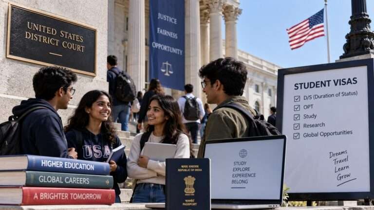 US Student Visa Rules 2026: Court Blocks 4-Year Stay Cap