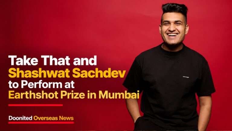 Earthshot Prize Mumbai 2026: Take That Meets Shashwat Sachdev