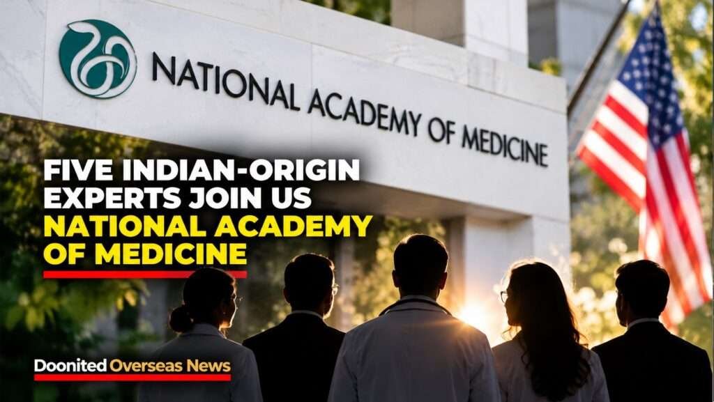 Five Indian-Origin Experts Elected to US National Academy of Medicine