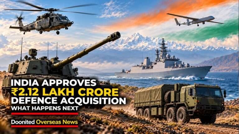 India’s ₹2.12 Lakh Crore Defence Procurement Push India’s ₹2.12 Lakh Crore Defence Procurement Push