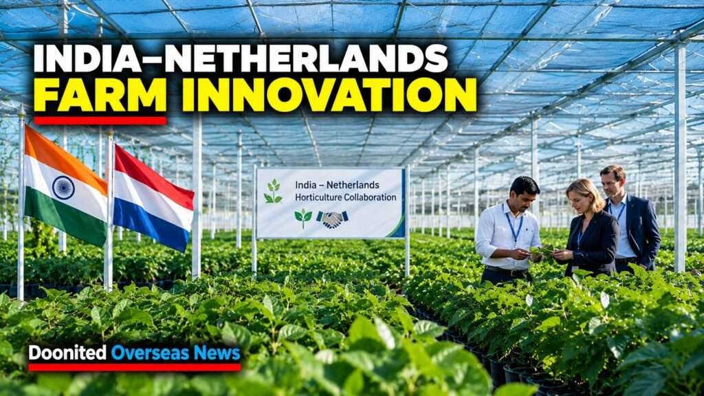 India–Netherlands Farm Partnership: Technology and Opportunities