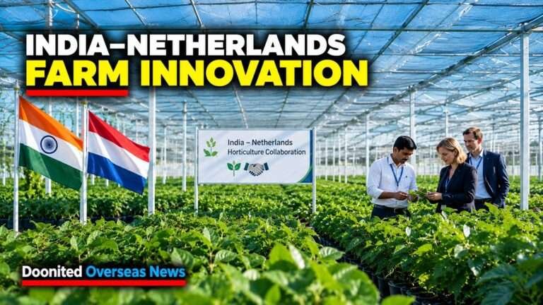 India–Netherlands Farm Partnership: Technology and Opportunities