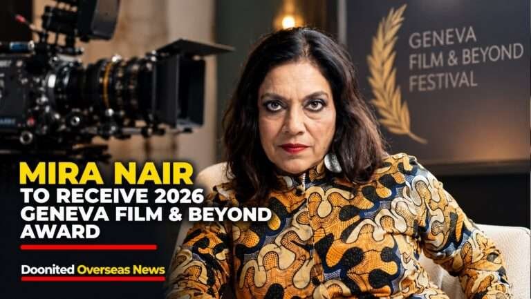 Mira Nair to Receive Geneva Film & Beyond Award 2026 Mira Nair to Receive Geneva Film & Beyond Award 2026