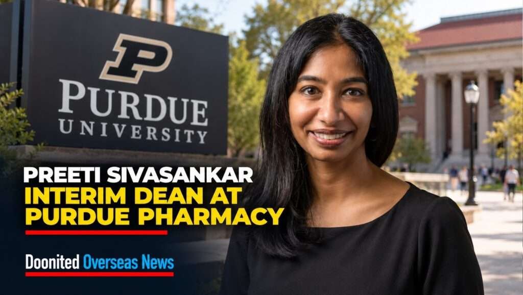Preeti Sivasankar: From India to Purdue Pharmacy Leadership
