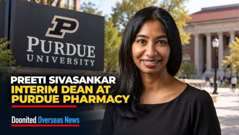 Preeti Sivasankar: From India to Purdue Pharmacy Leadership