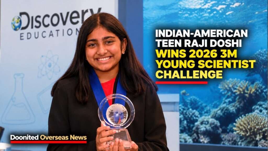 Raji Doshi: Indian-American Teen Wins 3M Science Challenge