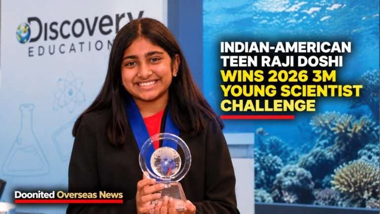 Raji Doshi: Indian-American Teen Wins 3M Science Challenge