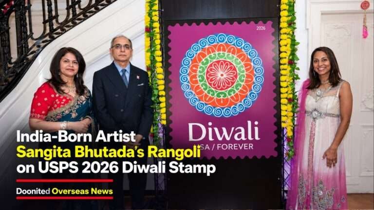 Sangita Bhutada: Indian Artist Behind US Diwali Stamp 2026