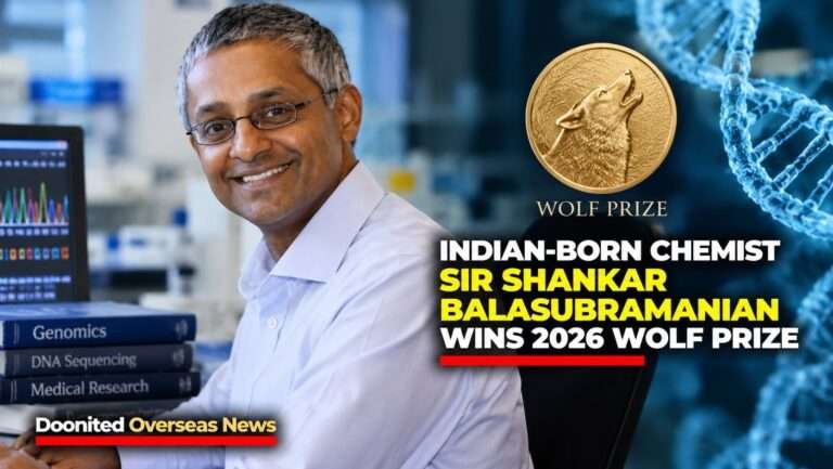 Sir Shankar Balasubramanian Wins 2026 Wolf Prize in Chemistry Sir Shankar Balasubramanian Wins 2026 Wolf Prize in Chemistry