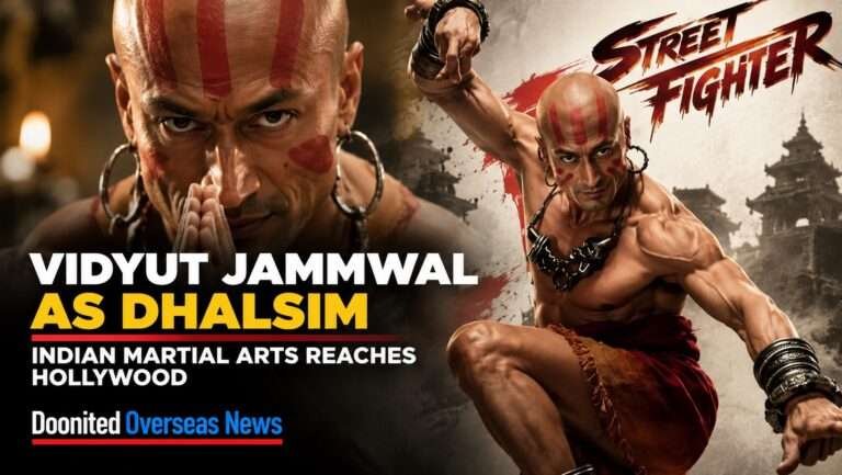 Vidyut Jammwal in Street Fighter: Kalaripayattu Goes Worlwide
